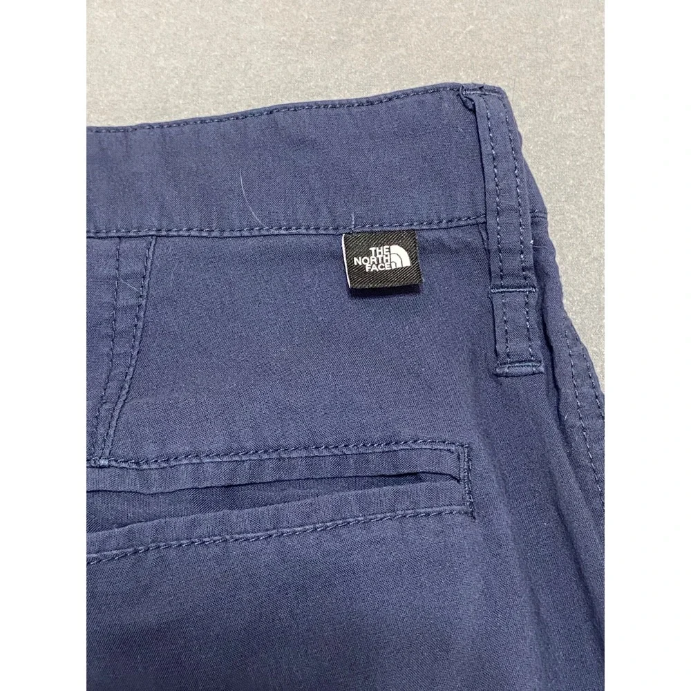 The North Face Mens Hiking Pants Navy Blue Size 34 Stretch Outdoor Utility Trail